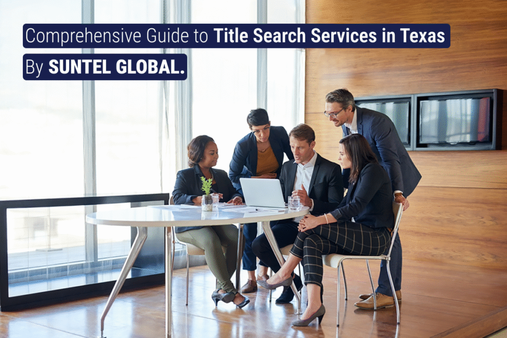 Title search services Texas